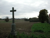 Croix de chemin, les Quesris (Guipry fusionnée en Guipry-Messac en 2016)