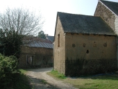 Alignement de trois maisons, le Vilou (Saint-Gonlay)