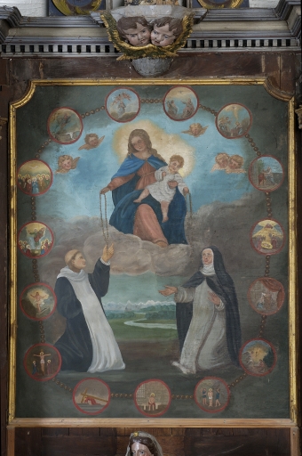 Tableau 2 : Donation du Rosaire