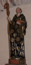 Statue sur culot : saint Benoît