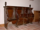 Ensemble de 2 x 3 stalles