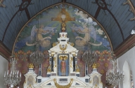 Peinture monumentale : Adoration du Saint Sacrement