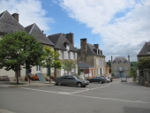 Place Foch (Antrain fusionnée en Val-Couesnon en 2019)