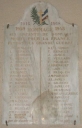 Tableau commémoratif des morts de la guerre 1914-1918