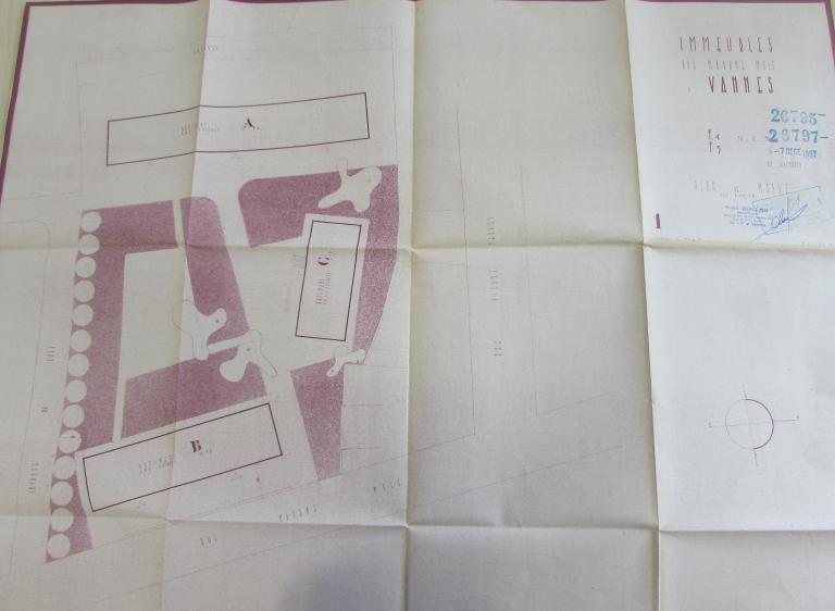 Ensemble de trois immeubles dit résidence Madame Molé, 62 rue Madame Molé (Vannes)