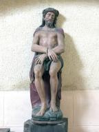 Statue : Christ aux outrages, Eglise Saint-Mélar (Lanmeur)