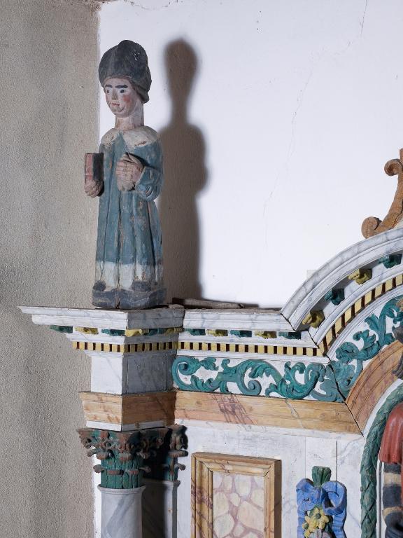 Statue : Saint Yves de Tréguier, chapelle Saint-Mathurin (Saint-Martin-sur-Oust)