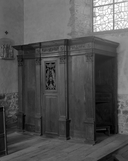 Confessionnal, église paroissiale Saint-Pierre, Saint-Paul (Montreuil-sous-Pérouse)