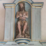 Statue : Christ aux outrages, Chapelle de la Trinité (Cléguérec)