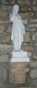 Statue sur socle : saint Jean-Baptiste