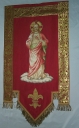 Bannière de procession : saint Joseph