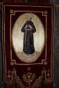 Bannière de procession : Ange gardien, saint François d'Assise