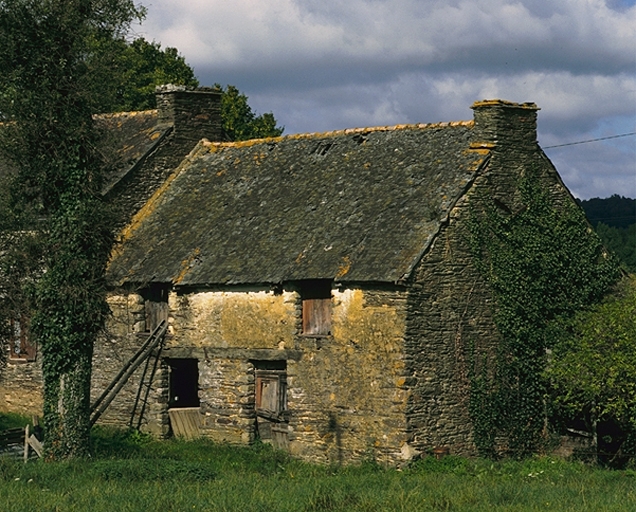 Ferme, la Saudrais (Maure-de-Bretagne fusionnée en Val d'Anast en 2017)