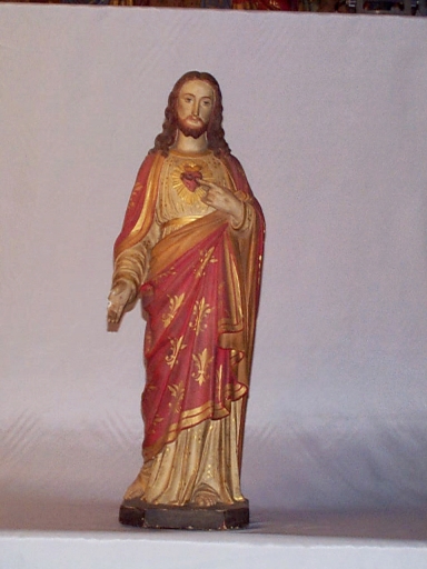 Statue (statuette) : Sacré Coeur