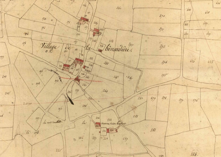 Écart, la Bénardière (Saint-Péran)