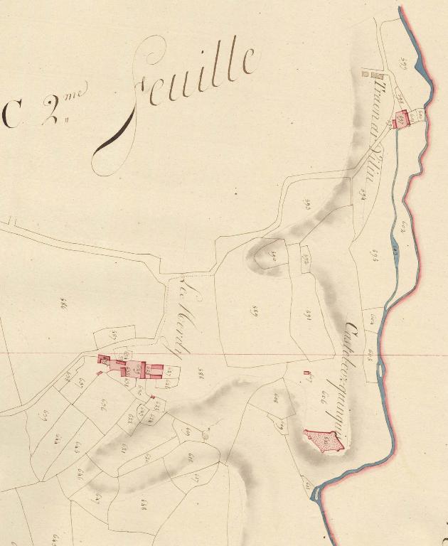 Château fort du Plessis-Quinquis (Plufur)