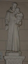 Statue : Saint Antoine de Padoue et l'Enfant