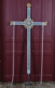 Paire 1 de croix de procession, dites croix des communiants