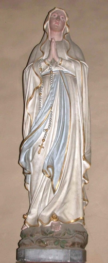 Statue sur culot : Vierge, dite Notre-Dame de Lourdes