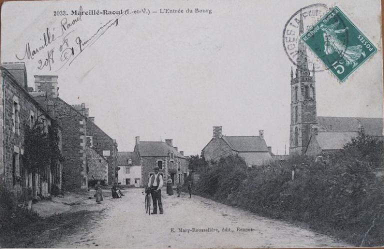 Le village de Marcillé-Raoul