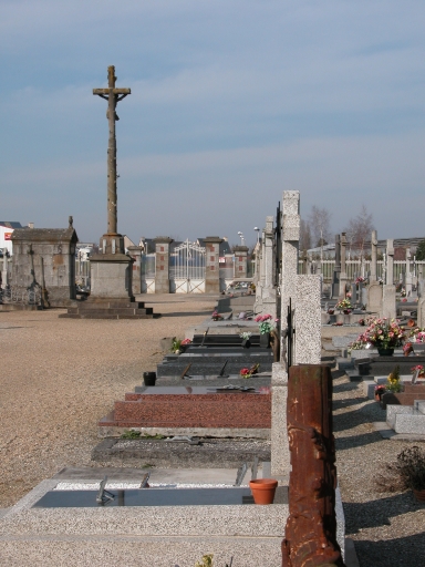 Cimetière, rue de Romillé (Gévezé)