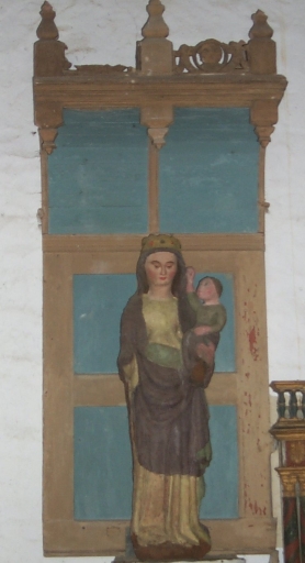 Statue sous dais : Vierge à l'Enfant, dite Notre-Dame de la Visitation