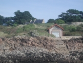 Abri et cale de sauvetage du Kerpont Nord, le Birlot (île de Bréhat)