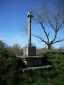 Croix de chemin au lieu-dit Ar Réchou (Plounérin)
