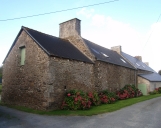 Maisons, alignement de deux logis, l'Eumais (Créhen)