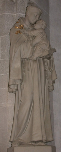 Statue sur culot : Saint Antoine de Padoue