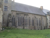 Réfectoire de l'abbaye (Léhon fusionnée en Dinan en 2018)