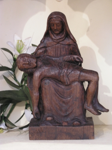 Groupe sculpté : Vierge de Pitié