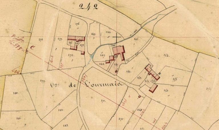 Écart, l'Ourmais (Saint-Erblon)