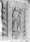 Statue (d'applique, petite nature) : saint Jean-Baptiste