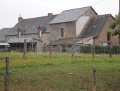 Manoir, puis ferme, la Courie (Bais)