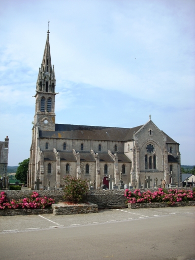 Église paroissiale Notre-Dame, place Yves Laviec (Garlan)