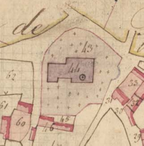 Église paroissiale Saint-Gobrien et cimetière, place du 8 Mai 1945 (Morieux fusionnée en Lamballe-Armor en 2019)