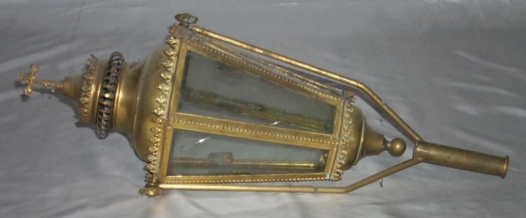 Paire de lanternes de procession