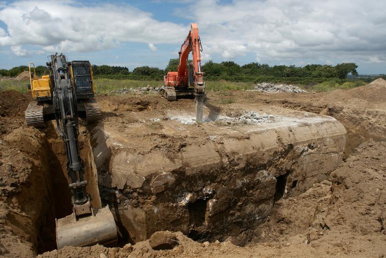 Batterie antiaérienne baptisée Vulkan (B 339) et ensembles fortifiés (B 58-60 et B 63), Avenue de la 1ère Division Française Libre (Brest)