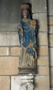 Statue : sainte Catherine d'Alexandrie, église paroissiale Notre-Dame et Saint-Michel (Quimperlé)