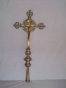 Croix de procession, hampe de procession 3 : Christ en croix