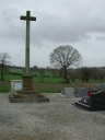 Croix de cimetière, rue du Stade (Dourdain)