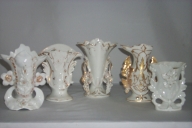 Ensemble de 5 vases d'autel