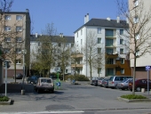 Cité, 1 à 11 rue André-Trasbot ; 55 à 63 rue Champion-de-Cicé ; 44, 46 rue Ferdinand-de-Lesseps ; 34 à 40 rue Jules-Lallemand (Rennes)