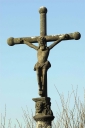 Croix monumentale dite de Saint-Sébastien ou croix Cariou, Doulven Vihan (Brasparts)