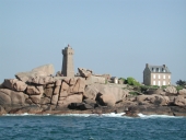 Phare de Ploumanac'h dit phare de Mean Ruz (Perros-Guirec)