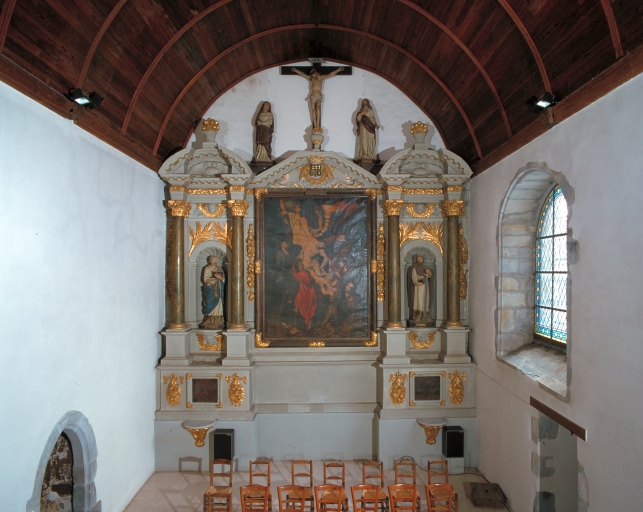 Retable du maître-autel (Guipry fusionnée en Guipry-Messac en 2016)