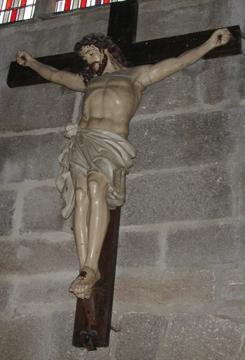 Christ en croix (Saint-Pierre-de-Plesguen fusionnée en Mesnil-Roc'h en 2019)