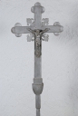 Croix et hampe de procession