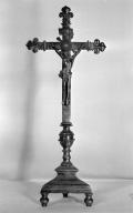 Croix d'autel (2), église paroissiale Notre-Dame du Roncier (Rostrenen)